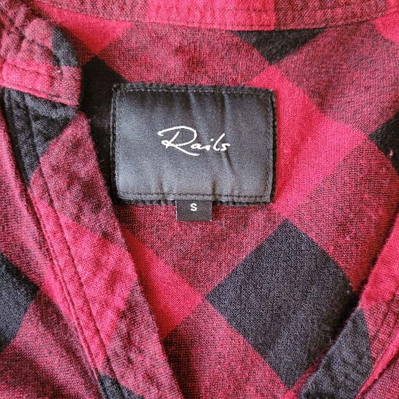 Rails | Redding Sanguine, Buffalo Plaid Button Down Shirt - Picture 5 of 10
